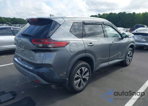 2021 Nissan Rogue Sv Fwd из США, поврежденный, VIN 5N1AT3BA6MC751395